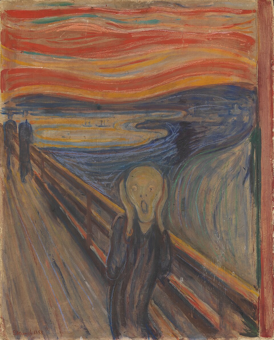 An image of the painting "The Scream"